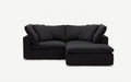 Cloud Couch Luxe 3-Seater Modular Sectional | Black