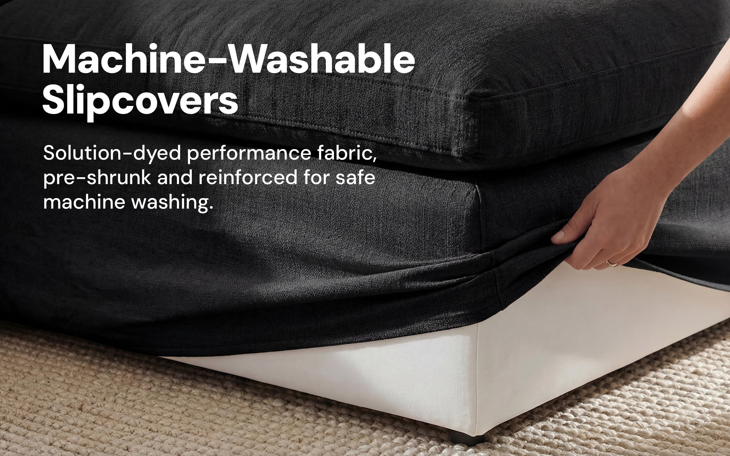 Cloud Couch 3-Seater Modular | Black