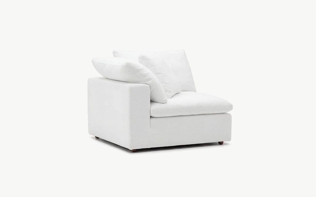 Cloud Couch Luxe 5-Seater Modular Corner Sectional | White