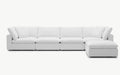 Cloud Couch 5-Seater Modular Sectional | White