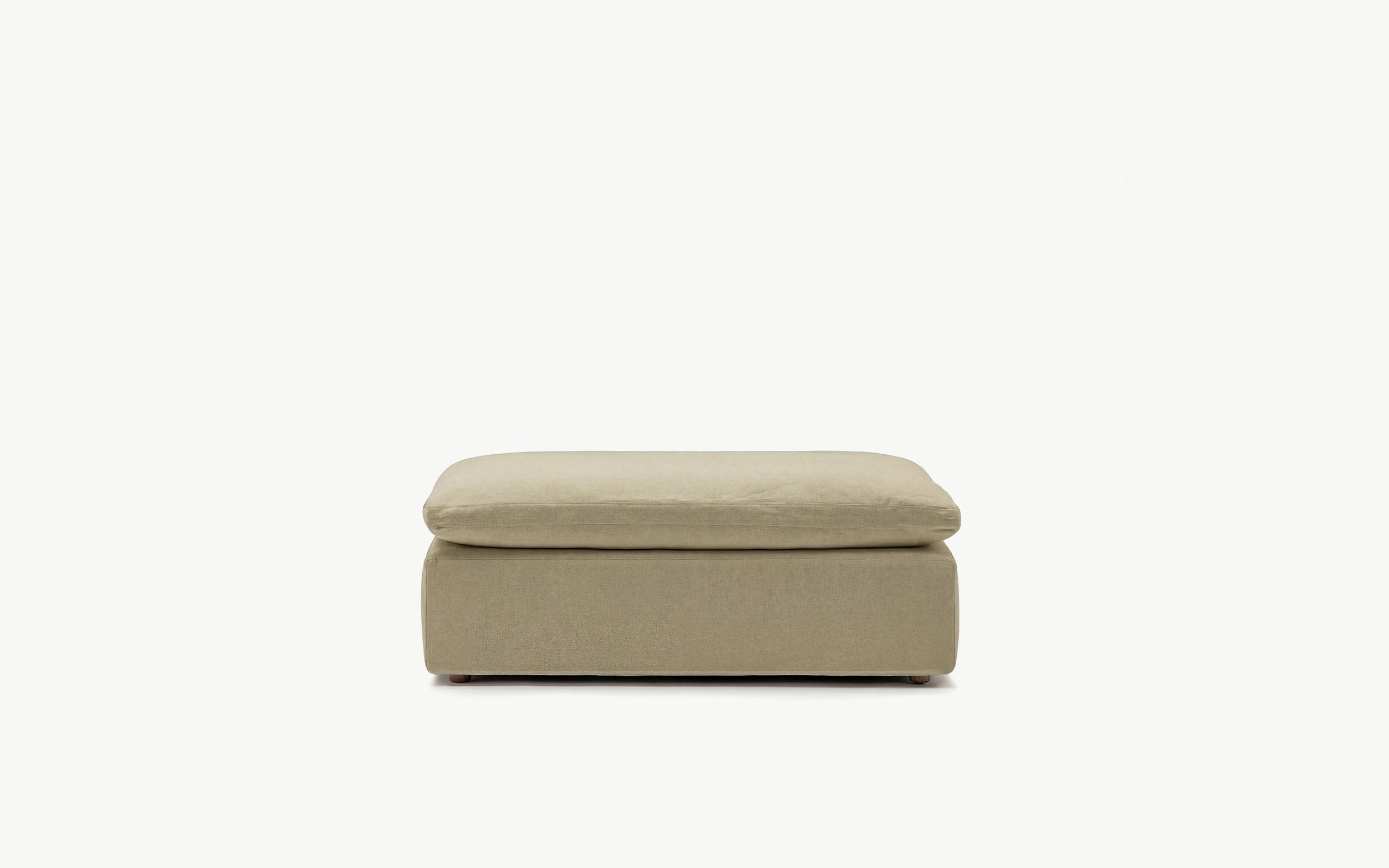 Cloud Couch Luxe Ottoman Modular Seater | Beige