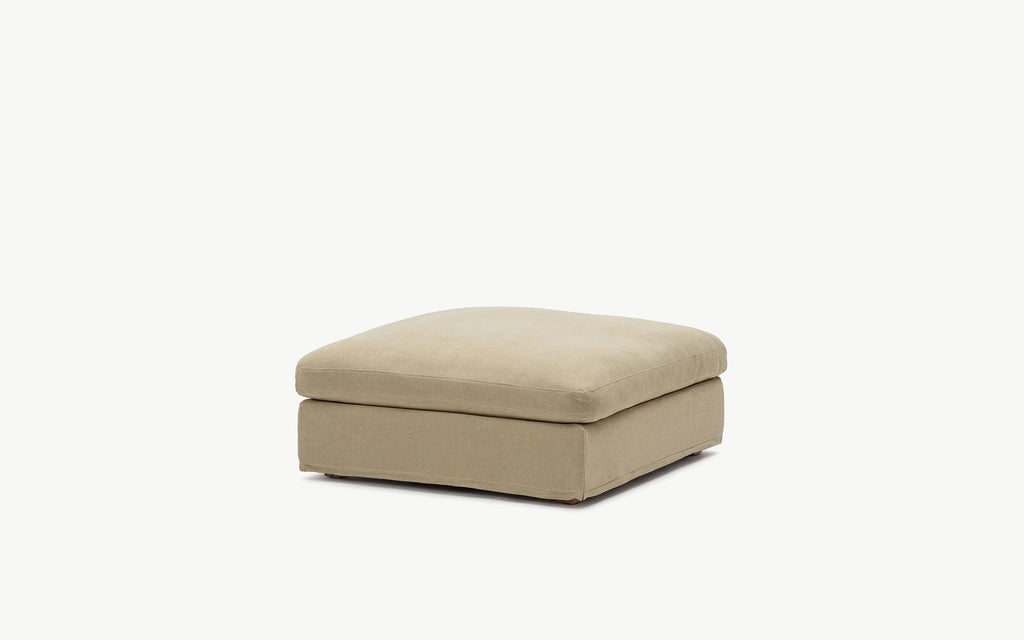 Cloud Couch Luxe Ottoman Modular Seater | Beige