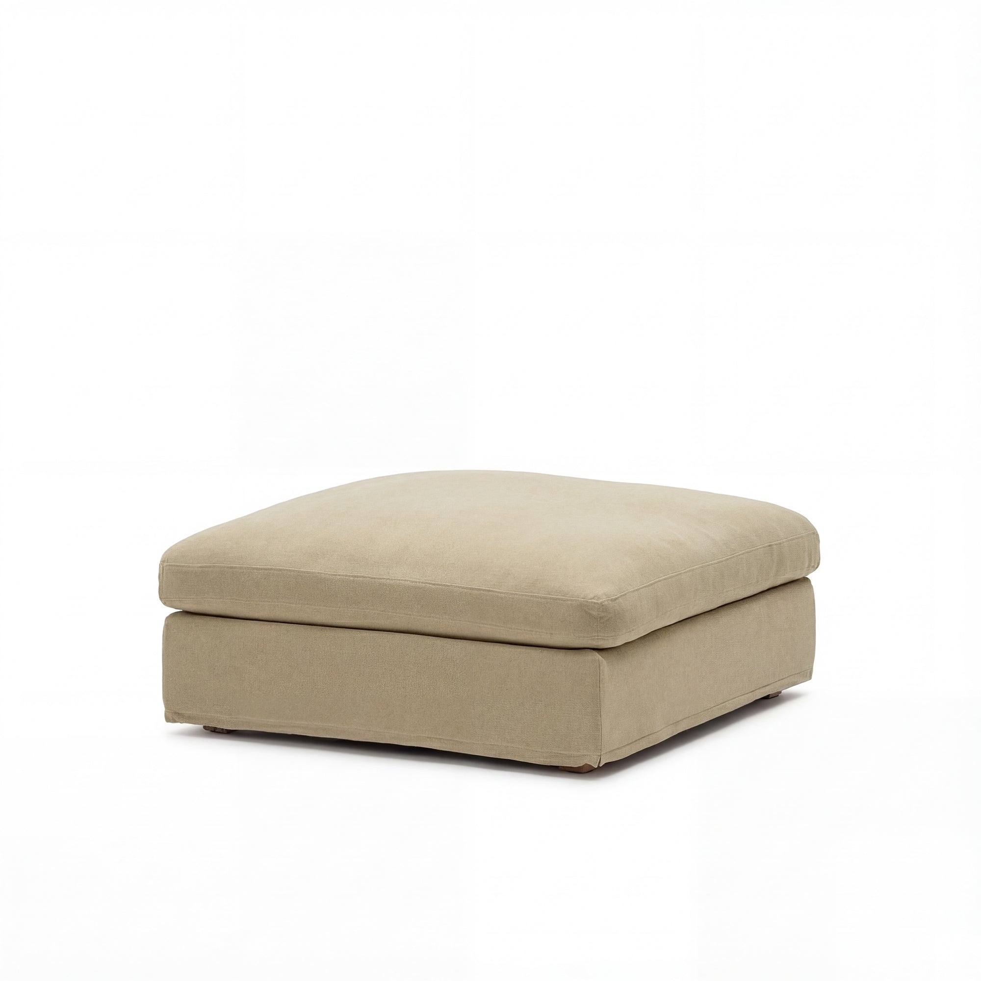 Cloud Couch Ottoman Replacement Cover | Beige