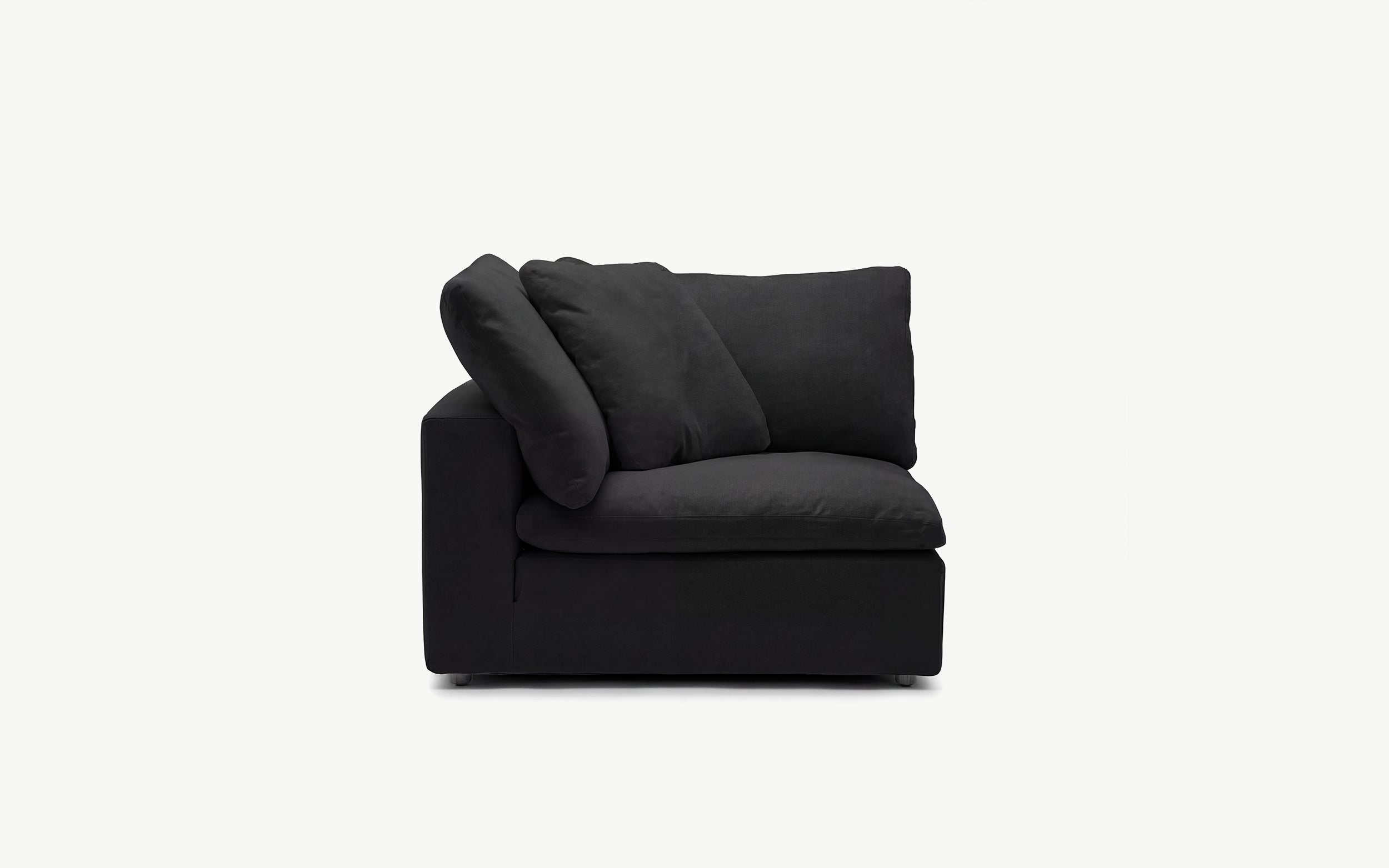 Cloud Couch Luxe 6-Seater Modular Sectional | Black
